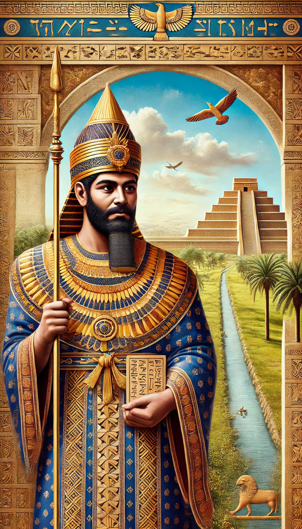 A-Anne-Pada, Rey de Sumer (2523-2484 a.C.).