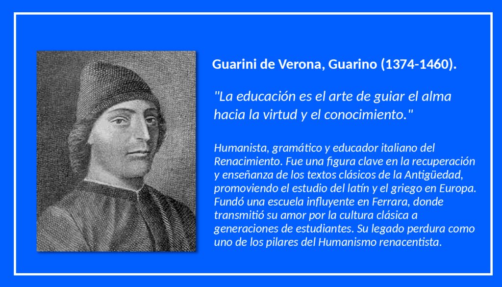 Guarini de Verona, Guarino (1374-1460).