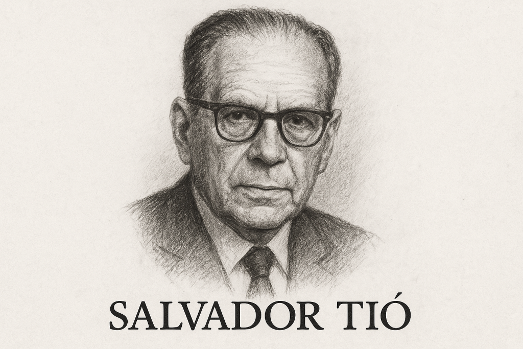 Salvador Tió (1911-1989) fue uno de los escritores y periodistas más influyentes de la literatura catalana
