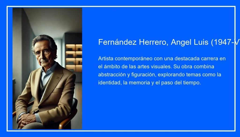 Fernández Herrero, Angel Luis (1947-VVVV).