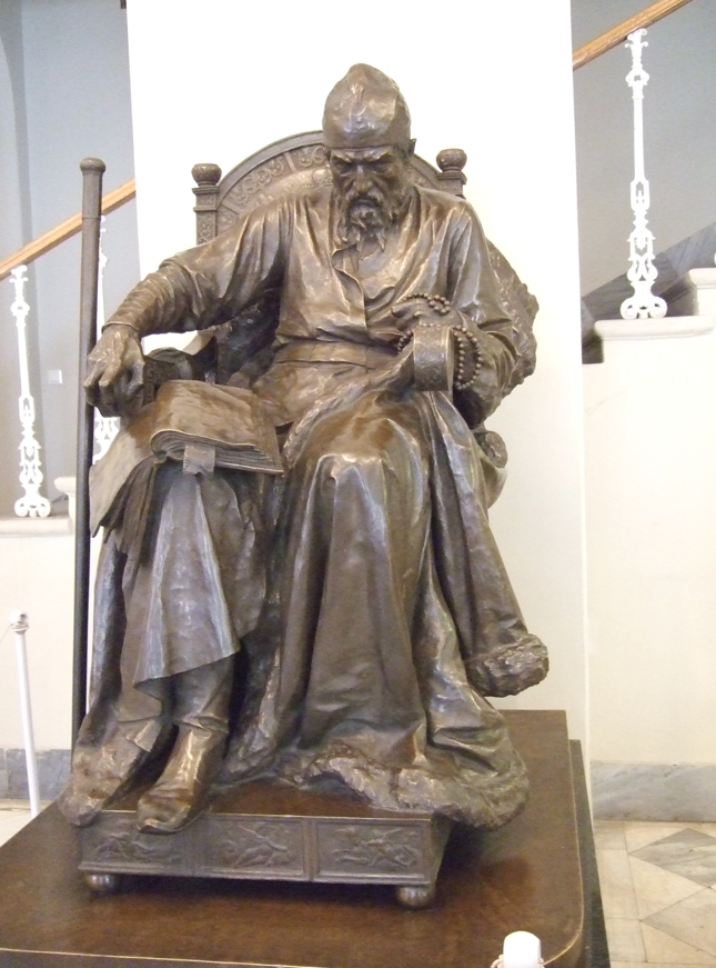 Iván el Terrible. Escultura de Mark Antokolski