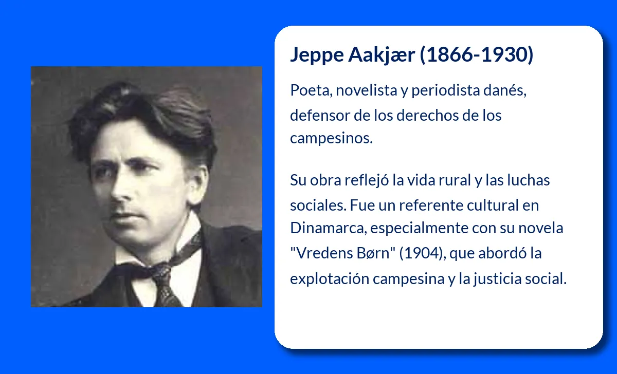 Aakjaer Jeppe, escritor y poeta danés
