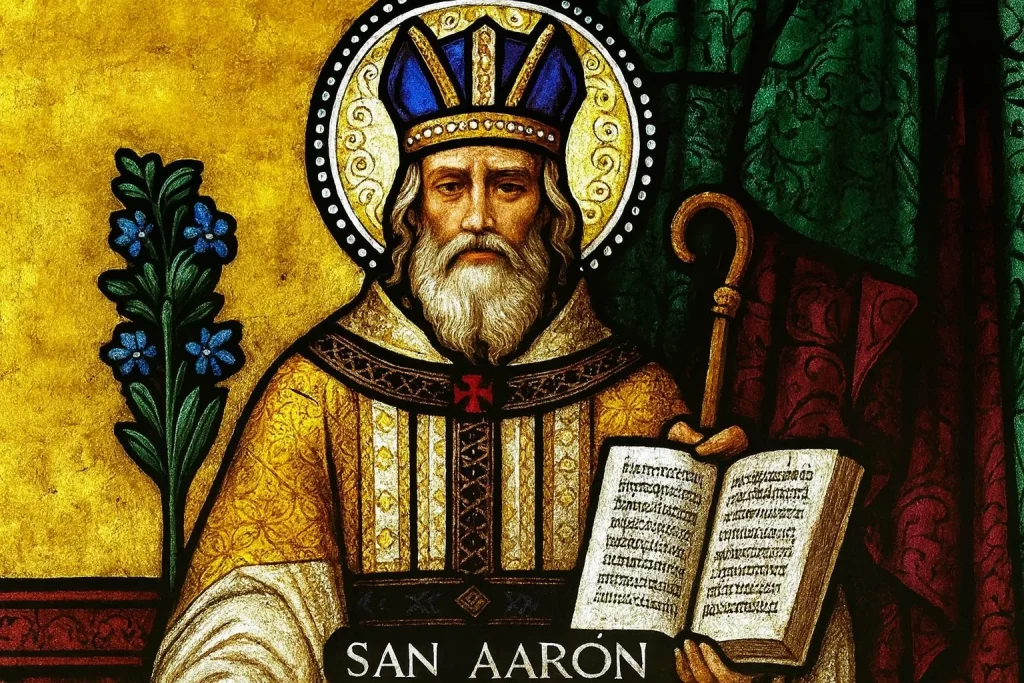 San Aarón mártir cristiano en tiempos de Domiciano