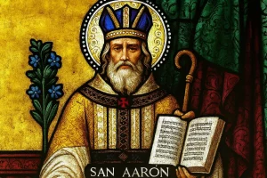 San Aarón mártir cristiano en tiempos de Domiciano