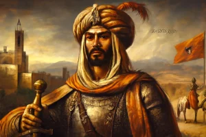 Abd al-Mu’min ibn Ali al-Kumi, Abū Muḥammad (c.1094/1095–1163). Primer califa almohade y artífice del poder islámico en el Magreb y Al-Ándalus.