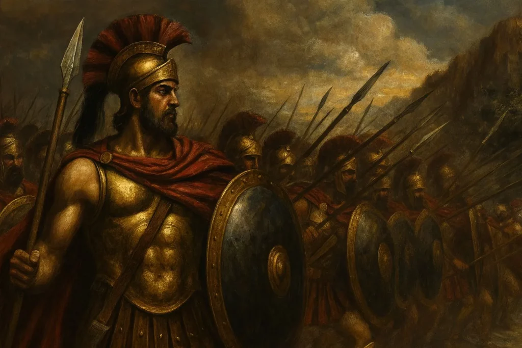 Acrótato Rey de Esparta El defensor de la Esparta sitiada