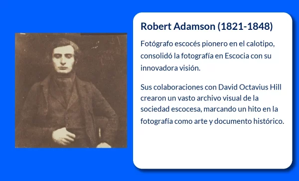 Adamson Robert fotógrafo escocés