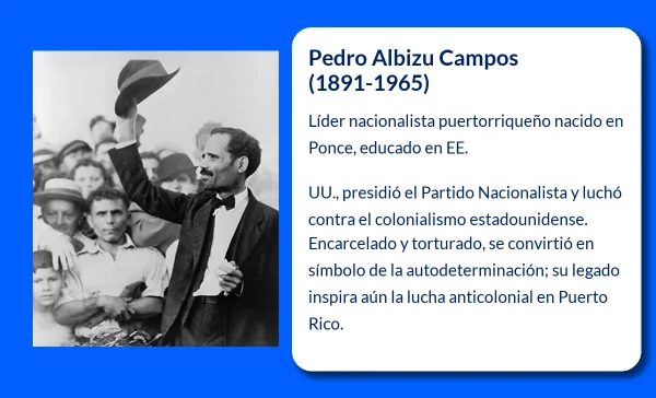 Pedro Albizu Campos El Patriota de Puerto Rico que Luchó por la Independencia