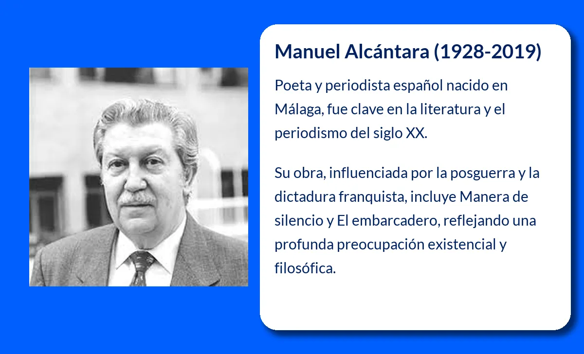 Manuel Alcántara poeta