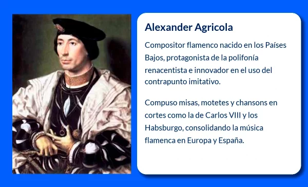 Alexander Agrícola compositor flamenco