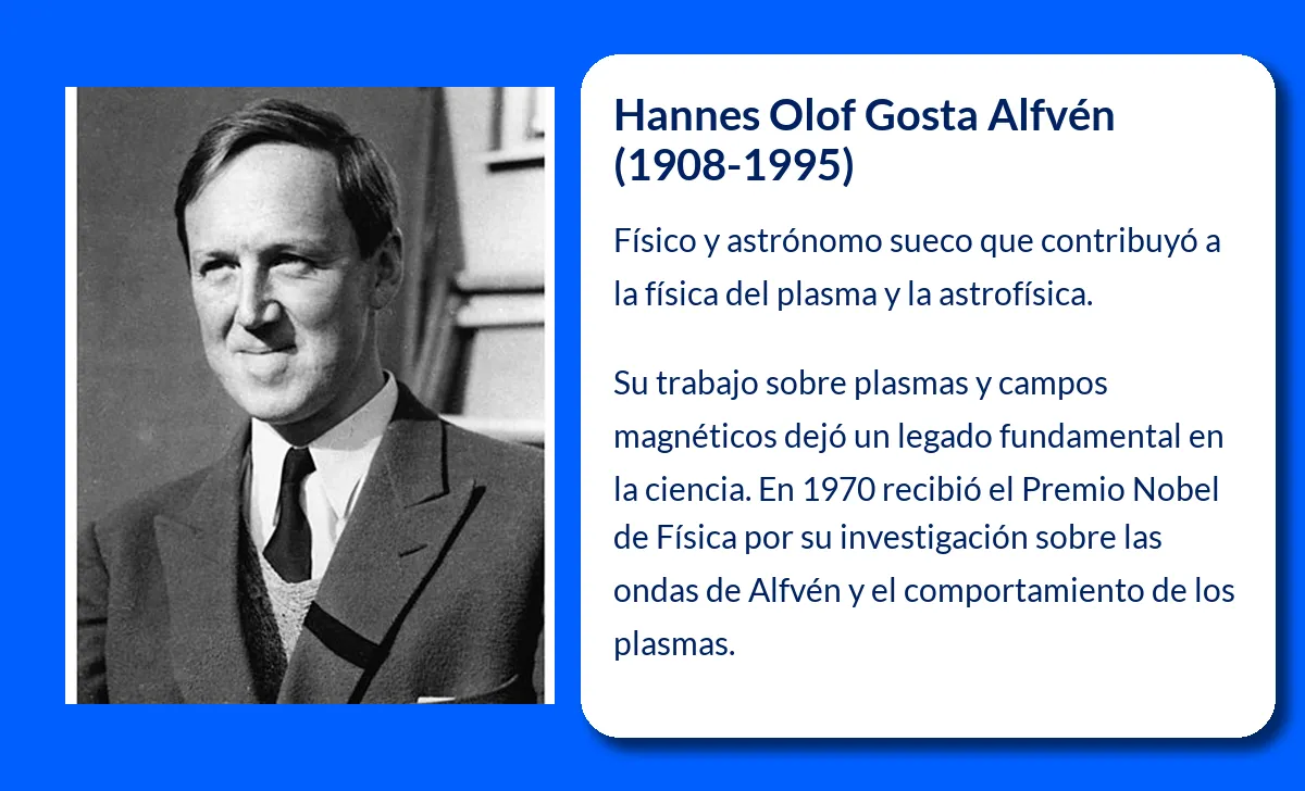 Hannes Olof Gosta Alfvén, el Nobel que revolucionó la física del plasma y la astrofísica