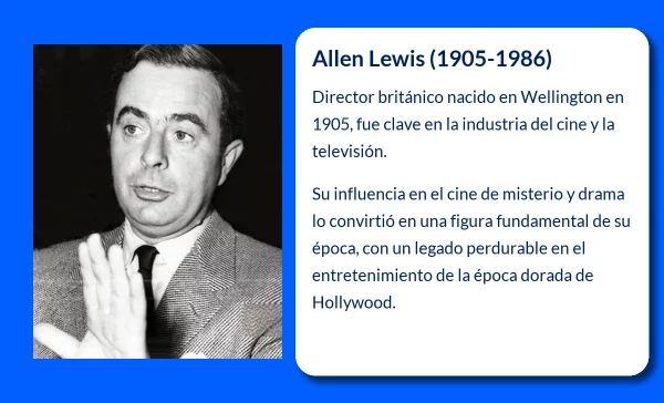 Allen Lewis El director británico que marcó una era en cine y televisión