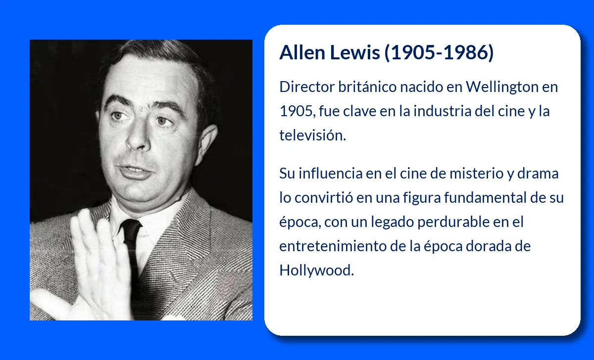 Allen Lewis El director británico que marcó una era en cine y televisión
