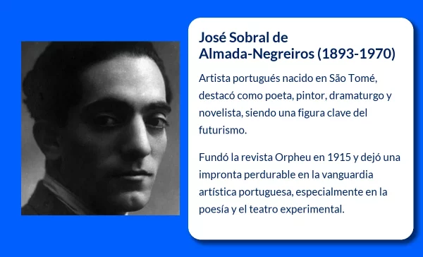 José Sobral de Almada-Negreiros, Artista portugués, pintor, dramaturgo y novelista