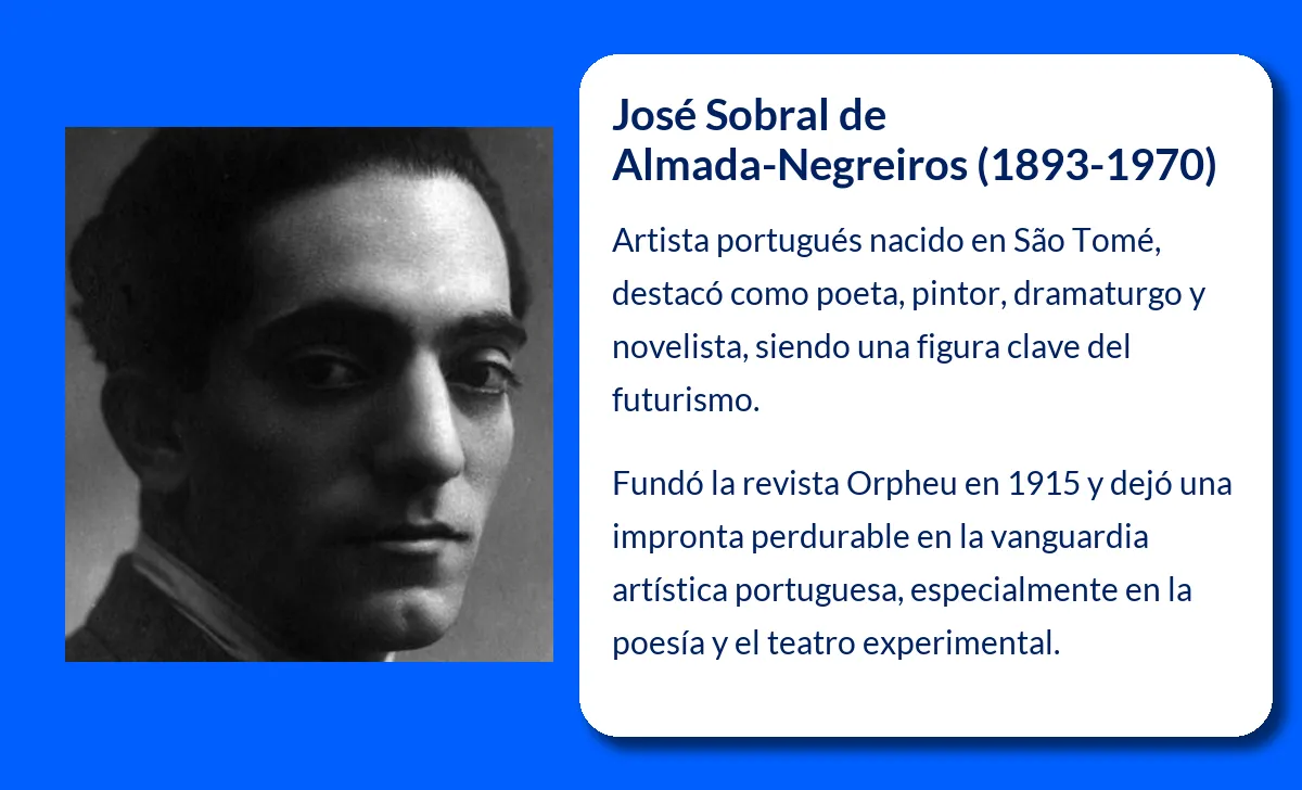 José Sobral de Almada-Negreiros, Artista portugués, pintor, dramaturgo y novelista