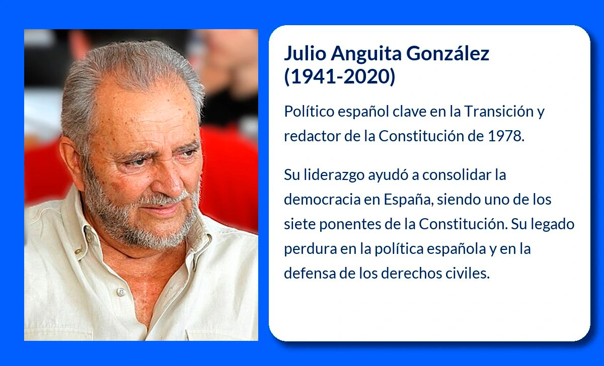 Julio Anguita González, político español