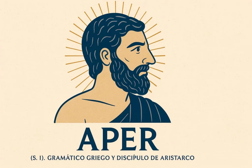 Marco Aper - Gramático griego y discípulo de Aristarco