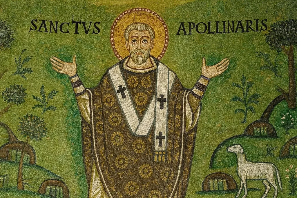 San Apolinar Obispo de Rávena El mártir venerado por la tradición cristiana