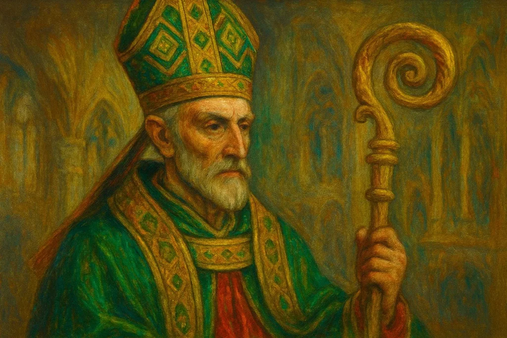 San Apolinar Obispo de Valenciennes Un líder religioso de la Alta Edad Media