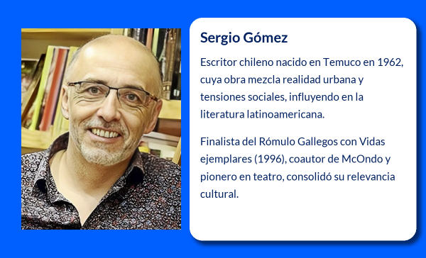Sergio Gómez (1962-VVVV): El escritor chileno que revolucionó la literatura contemporánea