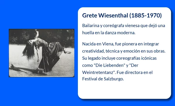Grete Wiesenthal, La innovadora bailarina y coreógrafa vienesa que marcó un hito en la danza