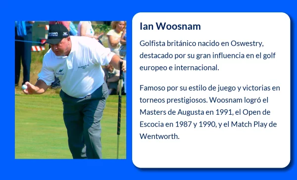 Ian Woosnam, El golfista británico que dejó huella en el Masters de Augusta y el Tour Europeo