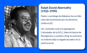 Ralph David Abernathy (1926-1990). El aliado imprescindible de Martin Luther King en la lucha por los derechos civiles