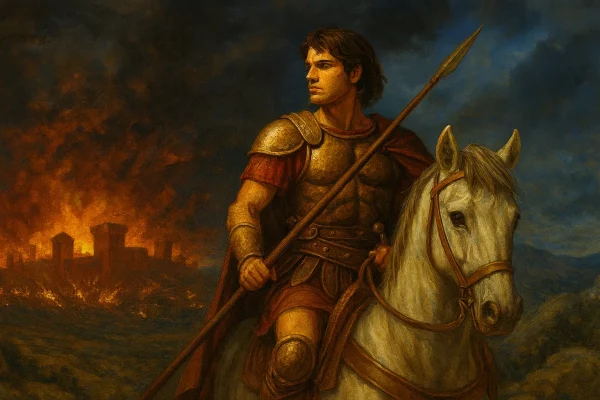 Acamas. El valiente hijo de Teseo que luchó en la guerra de Troya