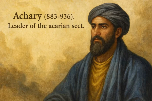 Achary. El influyente líder de la secta de los acarianos