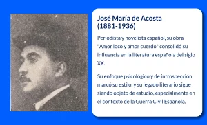 José María de Acosta (1881-1936): El Ingeniero Militar que Dejó Huella en la Literatura Española
