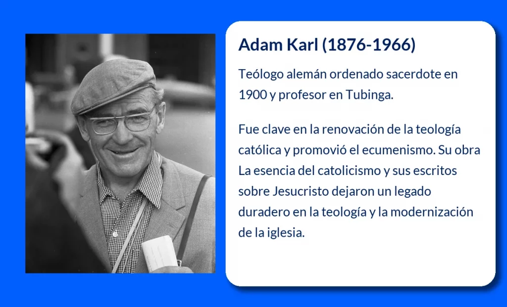 Adam Karl (1876-1966): El Teólogo Alemán que Transformó la Teología Católica Pre-Vaticano II