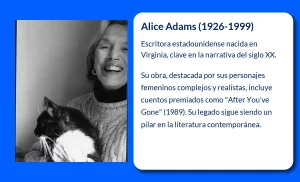 Alice Adams (1926-1999). La escritora norteamericana que dejó una huella en la literatura contemporánea