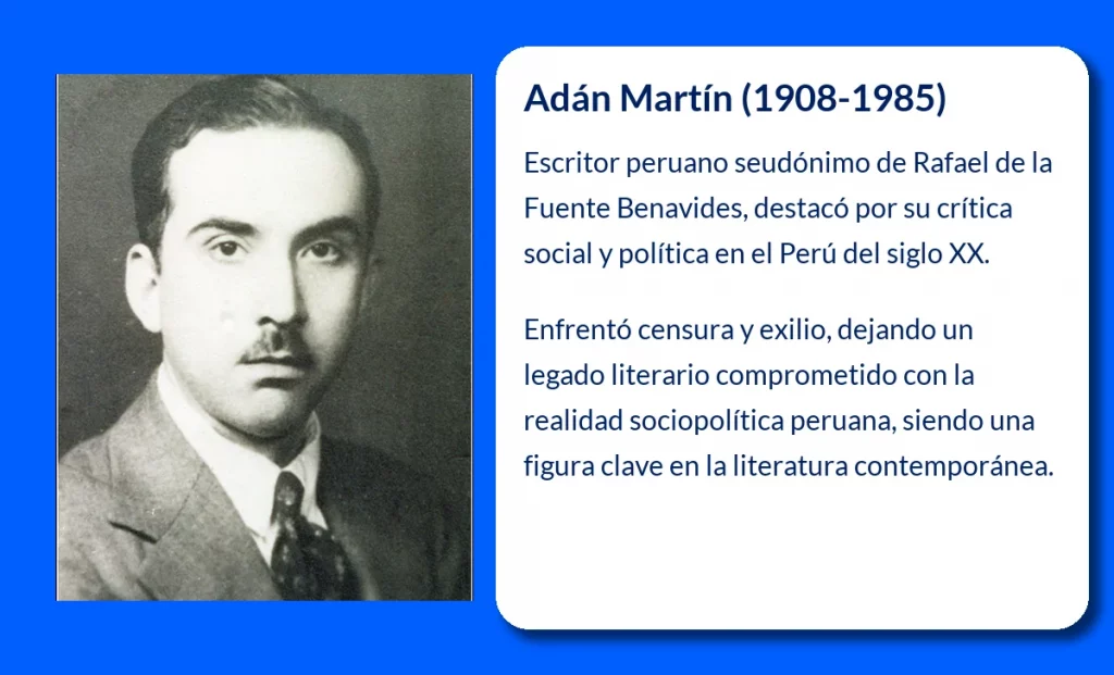 Adán Martín (1908-1985): El Escritor Peruano que Marcó una Era Literaria