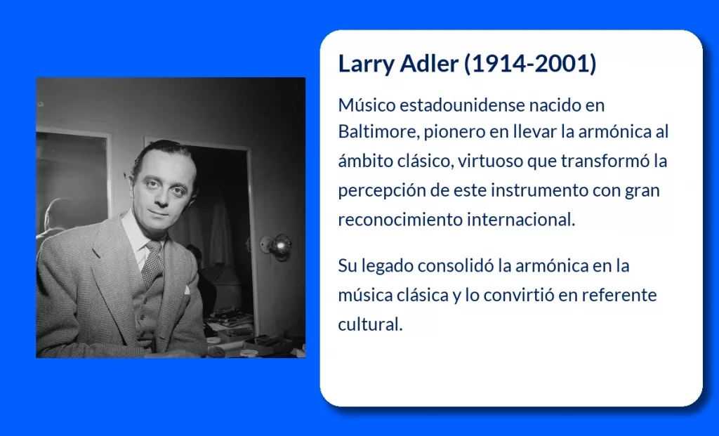 Larry Adler (1914-2001): El virtuoso de la armónica que revolucionó la música clásica