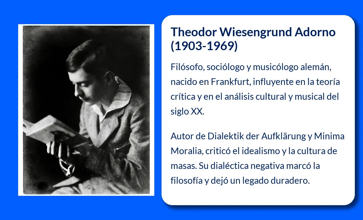 Theodor Wiesengrund Adorno