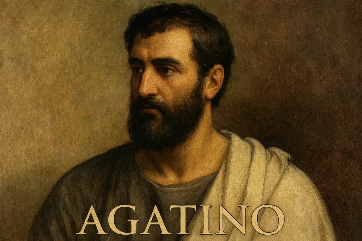 Agatino. Médico y fundador de la secta de los episintéticos
