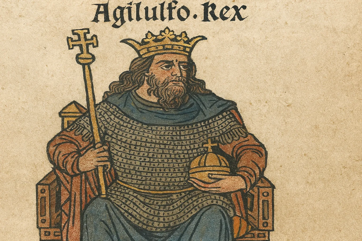 Agilulfo. Rey de Lombardía. El monarca que consolidó el reino lombardo y su conversión al catolicismo