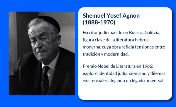 Shemuel Yosef Agnon. El escritor judío que marcó la literatura hebrea contemporánea