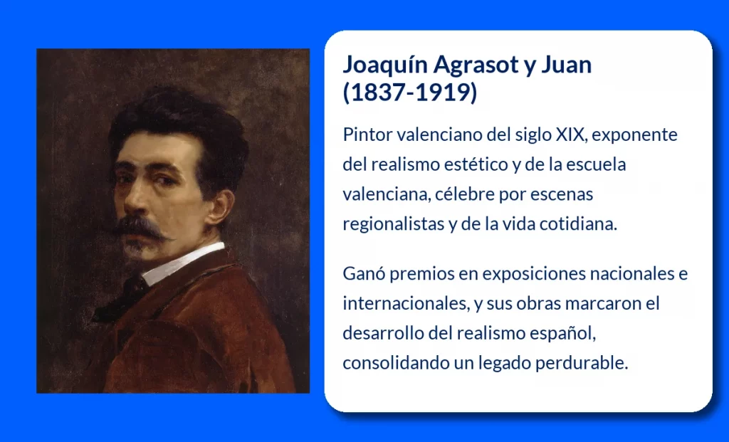 Joaquín Agrasot y Juan (1837-1919): El pintor valenciano que dejó huella en el realismo estético