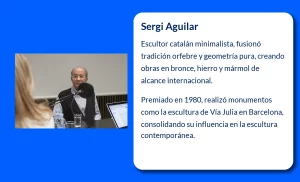 Sergi Aguilar (1946-VVVV): El escultor que redefine el Minimalismo con geometría pura