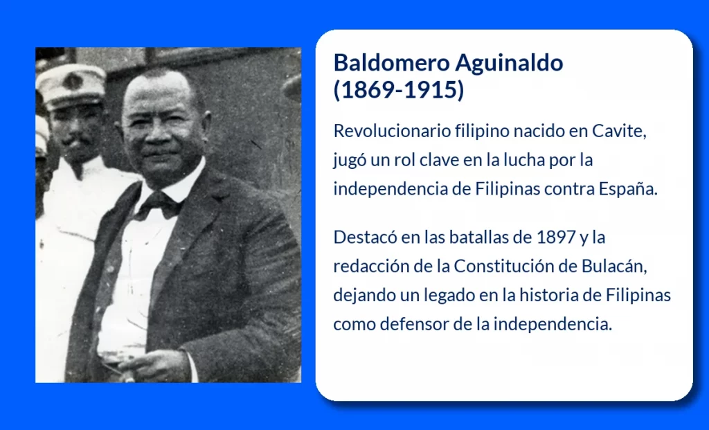 Baldomero Aguinaldo (1869-1915): Revolucionario filipino y defensor de la independencia