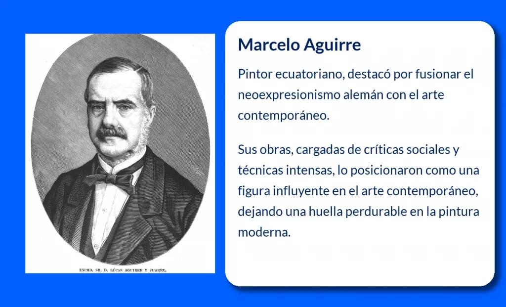 Marcelo Aguirre (1956-VVVV): El pintor ecuatoriano que fusiona el neoexpresionismo alemán con el arte contemporáneo