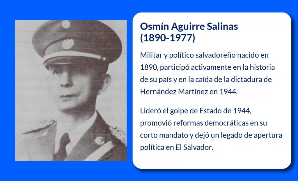 Osmín Aguirre Salinas (1890-1977). El Militar y Político Salvadoreño que Transformó la Historia del País