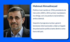 Mahmud Ahmadineyad (1956-VVVV): El presidente iraní que desafió al mundo