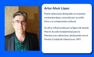 Artur Ahuir López (1965-VVVV): El poeta valenciano que revolucionó la lírica en su lengua