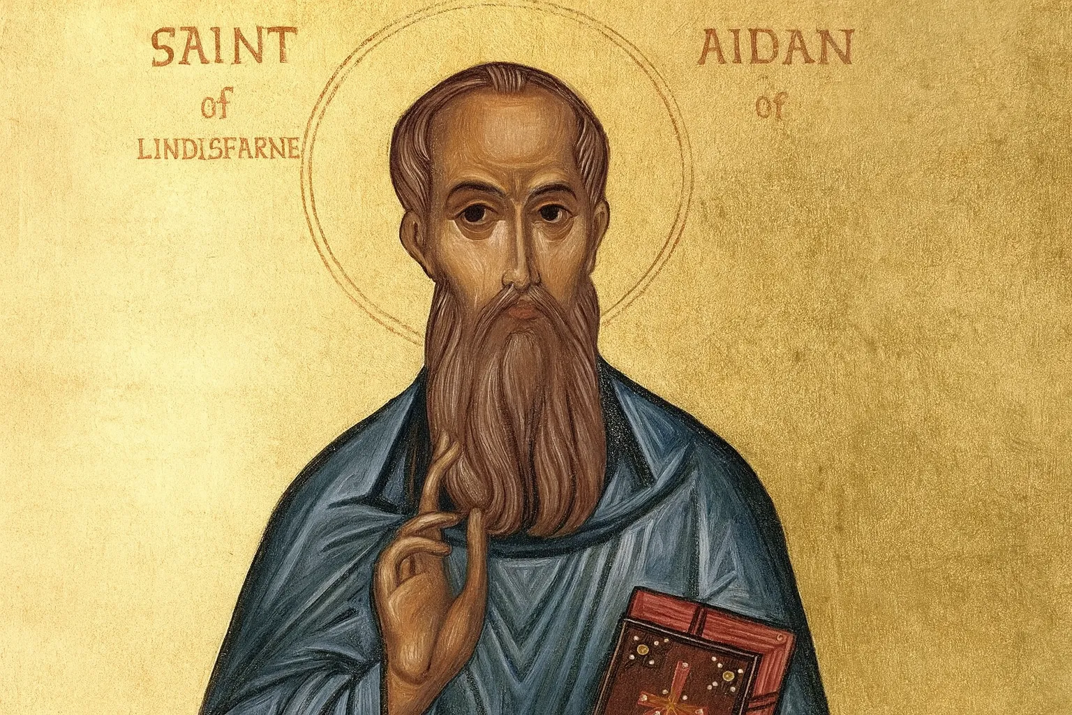 San Aidán. El primer obispo de Lindisfarne que iluminó la fe celta en Inglaterra