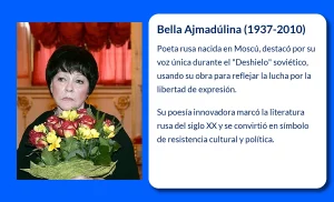 Bella Ajmadúlina (1937-2010): La voz femenina de la poesía rusa en el "Deshielo"