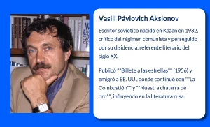 Vasili Pávlovich Aksionov (1932-VVVV): El narrador soviético que desafió los límites de su tiempo