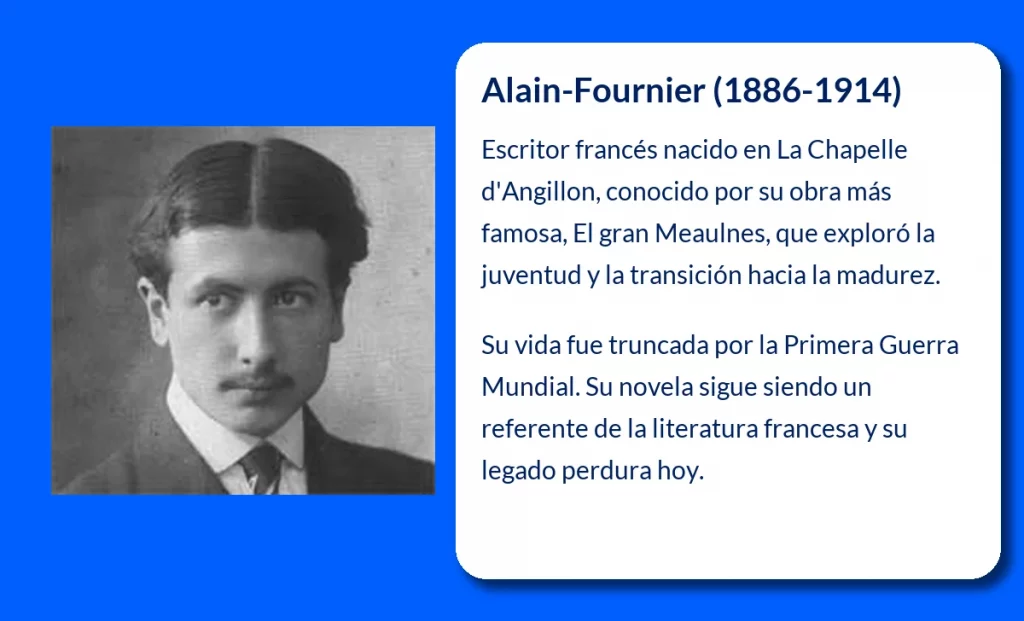 Alain-Fournier (1886-1914). El escritor francés cuya obra inmortalizó la transición de la niñez a la adolescencia