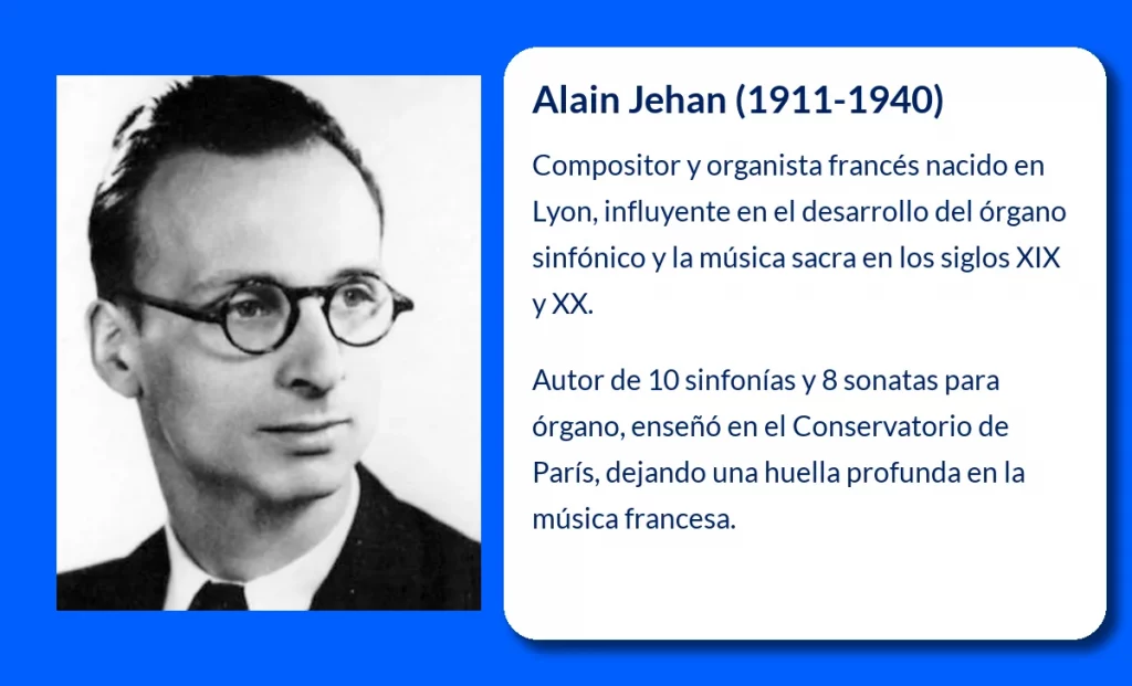 Alain Jehan (1911-1940): El compositor y organista cuya vida se vio truncada por la guerra